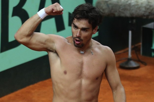 12 tenistas mais gatos e gostosos do mundo: Fabio Fognini