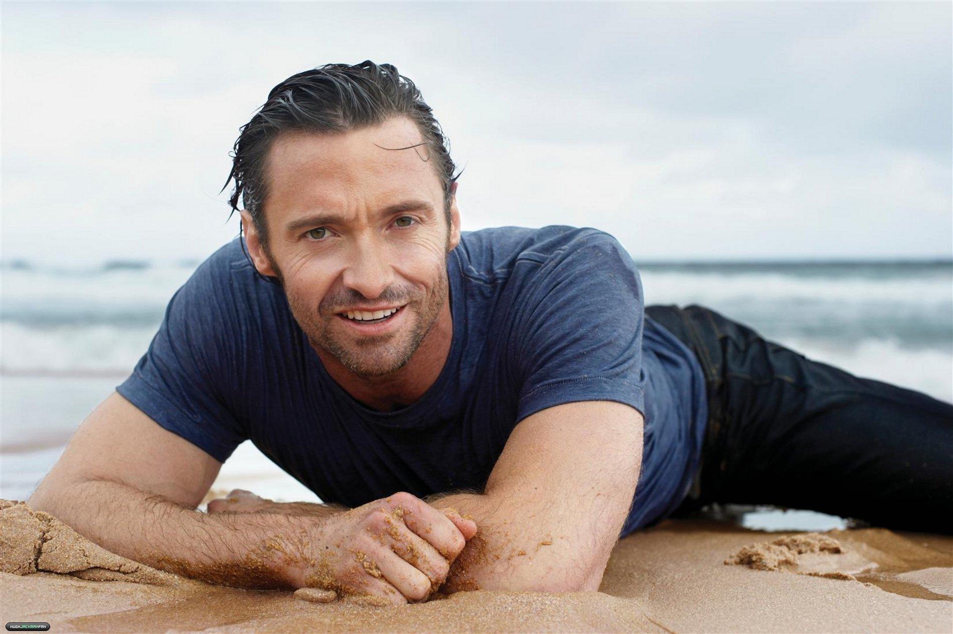 12 atores australianos mais sexy, gatos, gostosos de Hollywood - Hugh Jackman