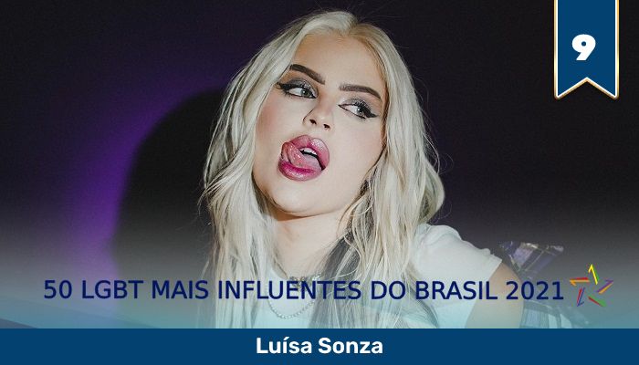 50 LGBT Mais Influentes de 2021: a cantora bissexual Luísa Sonza