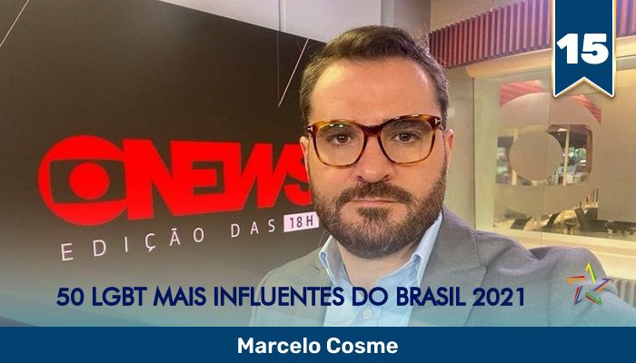 50 LGBT Mais Influentes de 2021: Marcelo Cosme