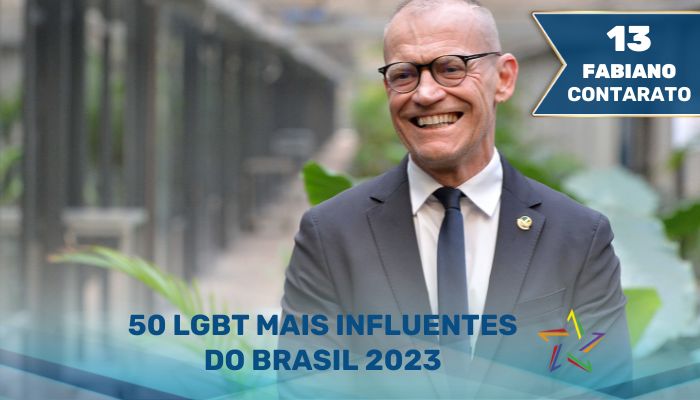 Fabiano Contarato - 50 LGBT Mais Influentes do Brasil em 2023