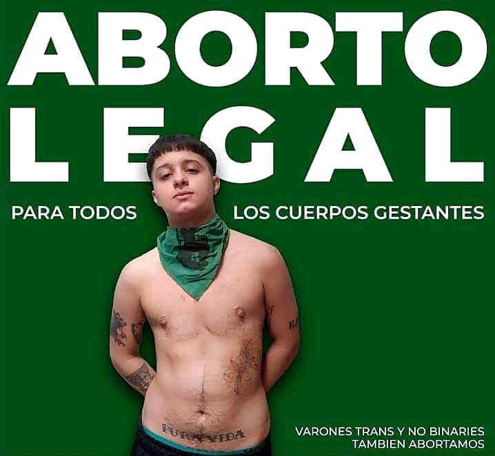 aborto argentina homens trans não binárias