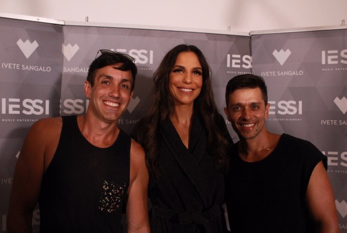 André Gagliano e José Augusto Vasconcelos com Ivete Sangalo no San Island Weekend