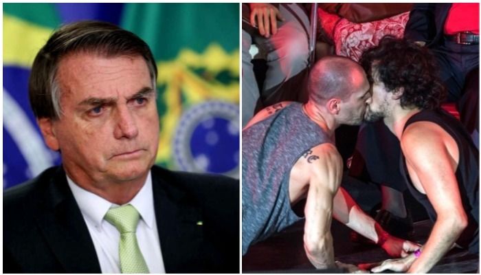 bolsonaro beijo gay lula 