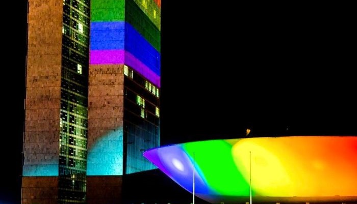 Congresso Nacional arco-íris