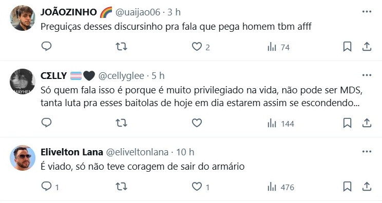 Bruno Montaleone fala sobre gay, bissexual, hétero
