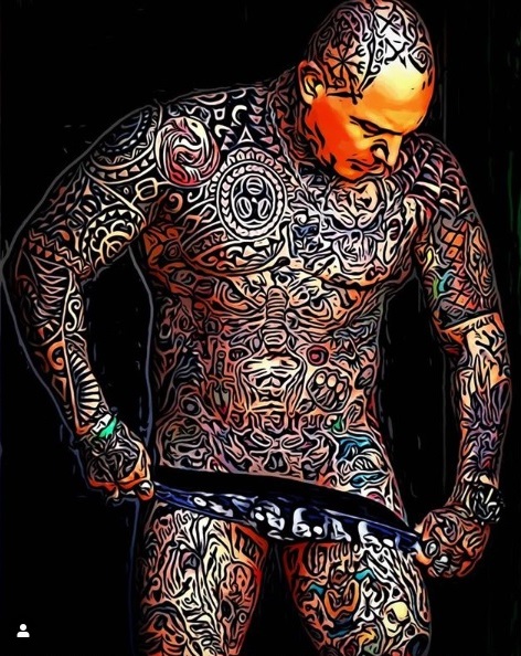 Ator porno com tatuagem 15 Imagens Do Bruxo Gostosao Com Mais De R 40 Mil Em Tatuagens Guia Gay Salvador