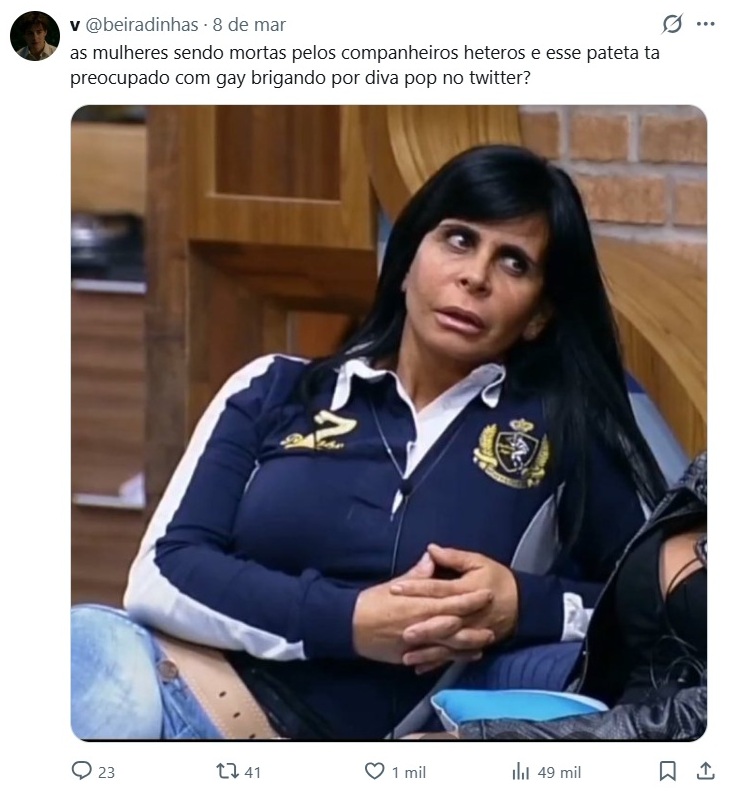 Diego Martins critica gays