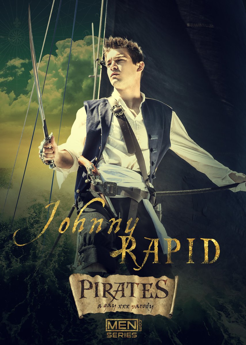Johnny Rapid, ator pornô gay estará em paródia de Piratas do Caribe