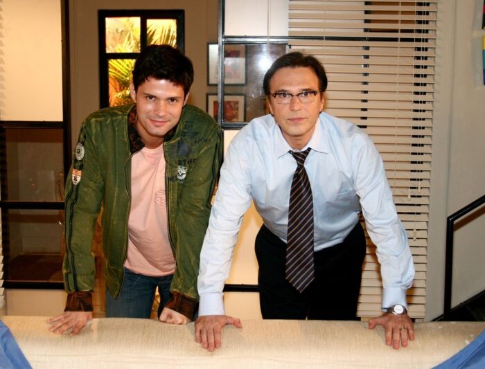 Rubinho e Marcelo: casal gay de Páginas da Vida