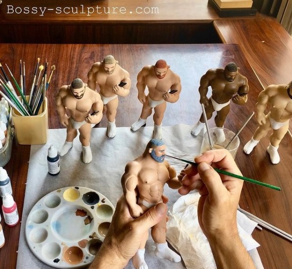 Jorge Lizandra: designer espanhol tem a marca de esculturas gays Bossysculpture