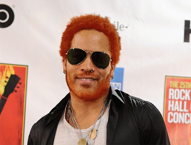 Lenny Kravitz ruivo