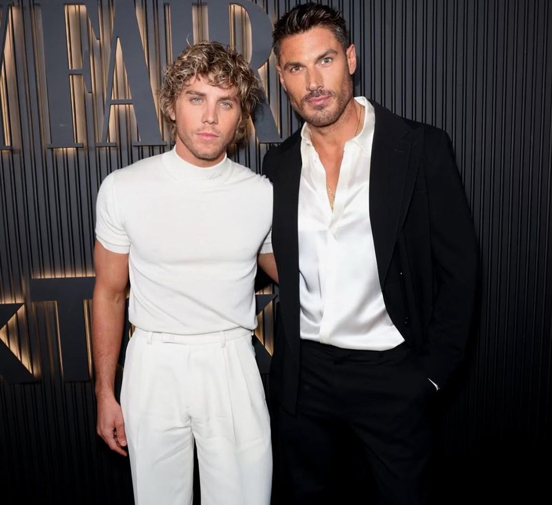 Lukas Gage e Chris Appleton: namoro gay