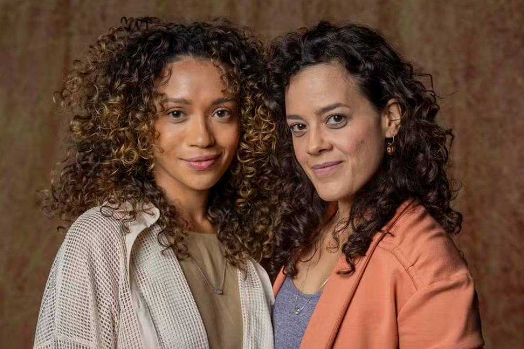 Lorena Lima e Maeve Jinkings: casal lésbico em Vale Tudo
