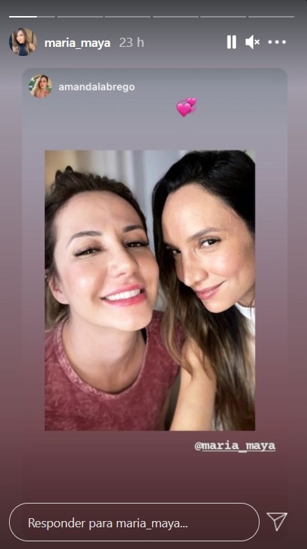 Maria Maya e Amanda Labrego