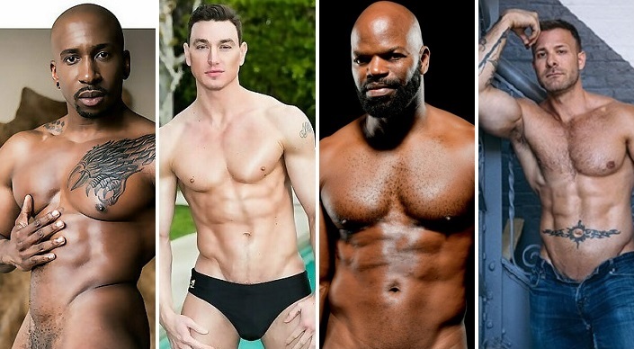 Austin Wolf, Cade Maddox, Cutler X e Max Konnor: indicados ao Oscar do pornô gay, GayVN Awards