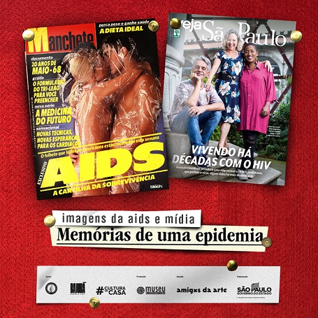 Epidemia da aids em exposição on-line do Museu da Diversidade Sexual