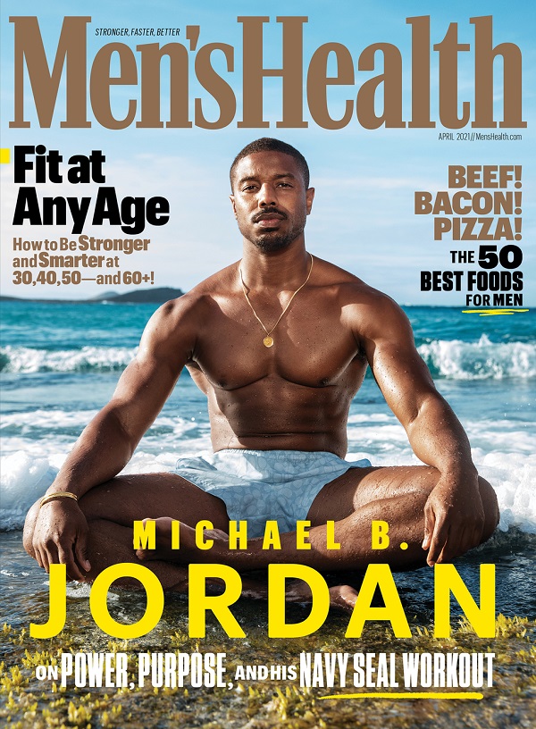 Michael B. Jordan: ator gato e sarado na capa da Men's Health