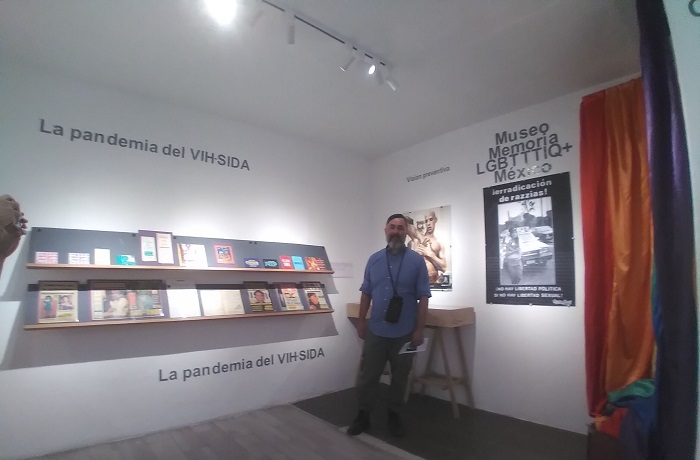 Jaime Aurelio Casillas Franco: diretor do museu LGBT de Guadalajara, no México