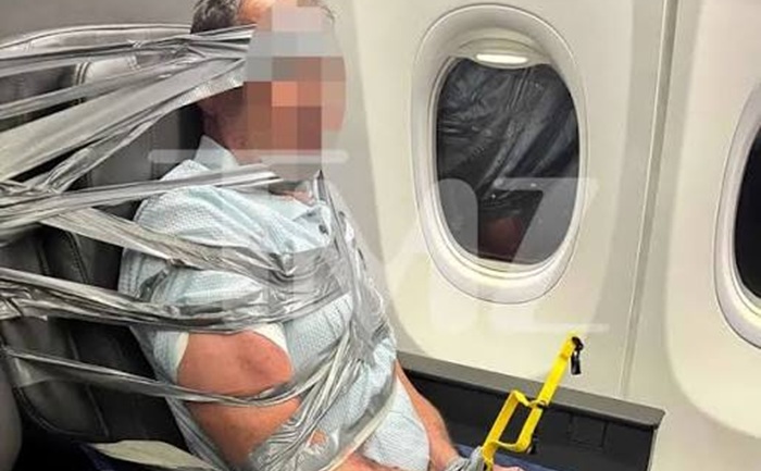 Passageiro é amarrado em poltrona após fala homofóbica em voo
