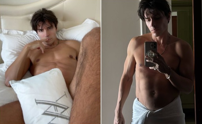 Filho de Edir Macedo posta imagens seminu nas redes