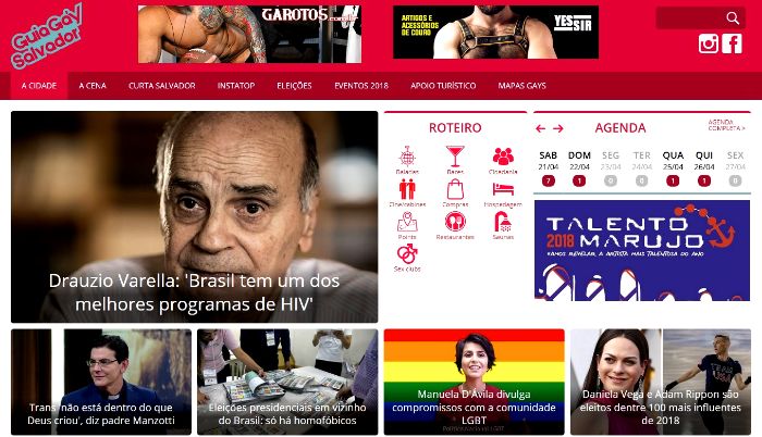 novo layout guia gay salvador