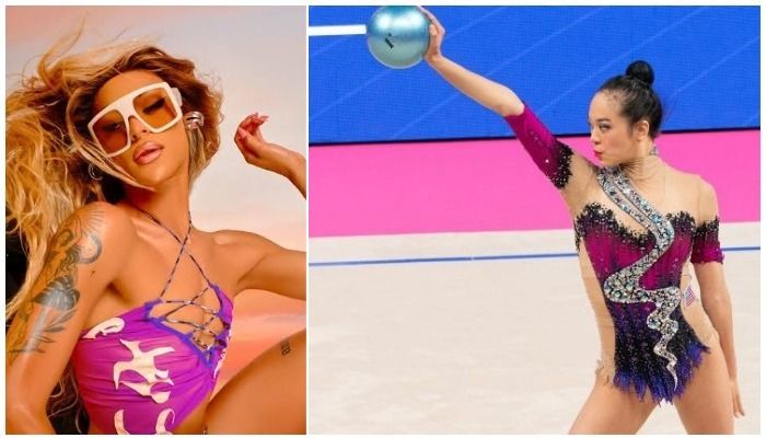 pabllo vittar Laura Zeng ginástica artística 