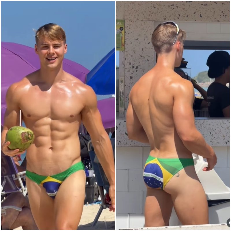 Ator pornô gay Peachy Boy está no Brasil