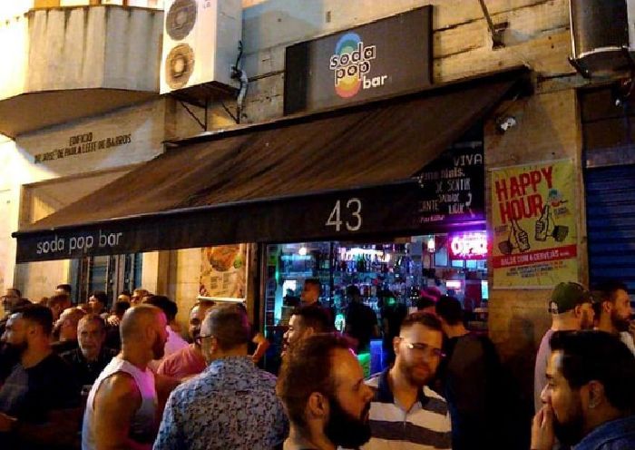 Soda Pop Bar: bairros gays do mundo: República, em São Paulo