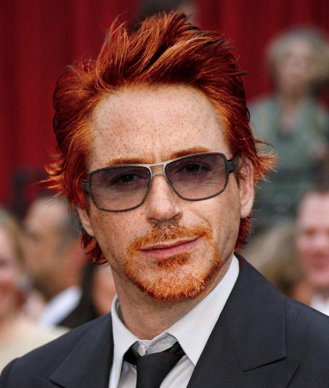 Robert Downey Jr. ruivo