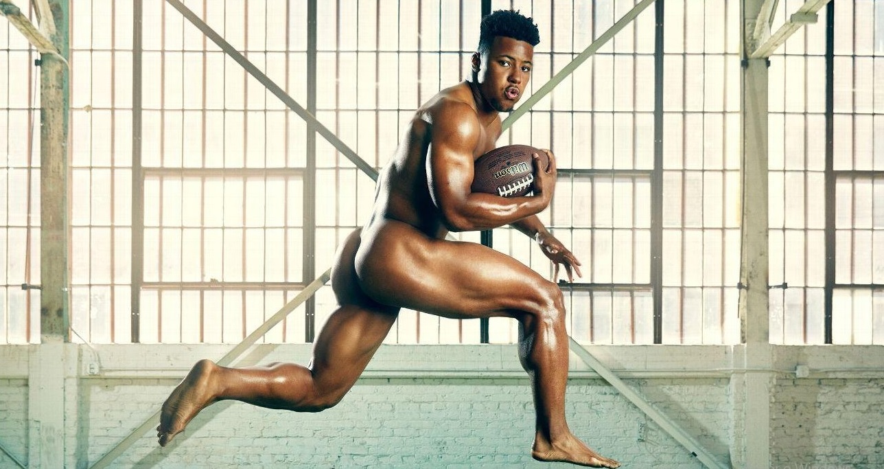 Saquon Barkley: jogador de futebol americano fica pelado em revista e conta segredos do treino