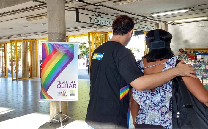 Prefeitura do Recife usa realidade virtual para combater homofobia