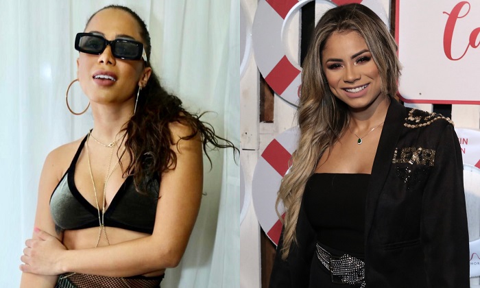 Romance lésbico: Anitta desmente caso com Lexa