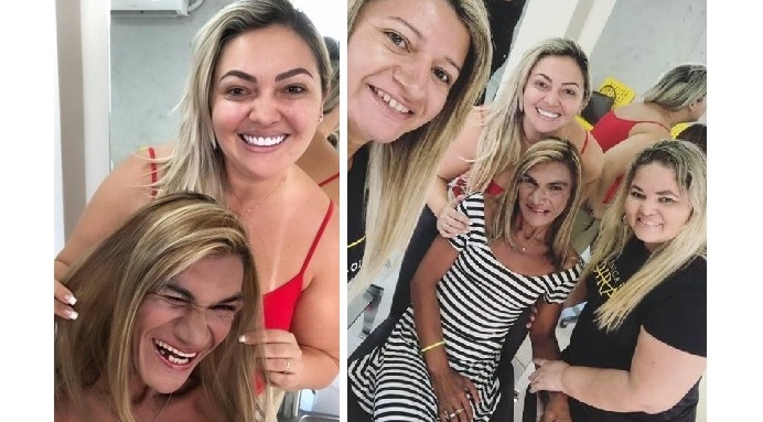 Dona de salão dá dia de princesa a trans após vê-la comendo do lixo