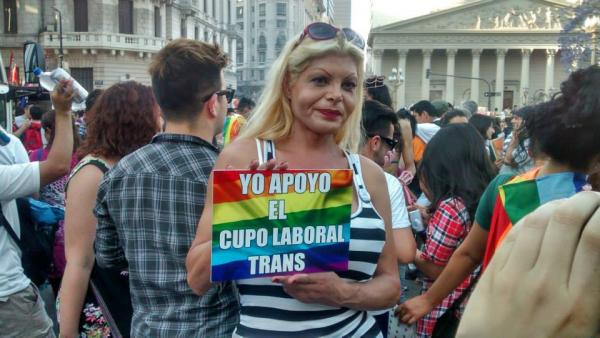Argentina aprova cota de emprego para trans no serviço público
