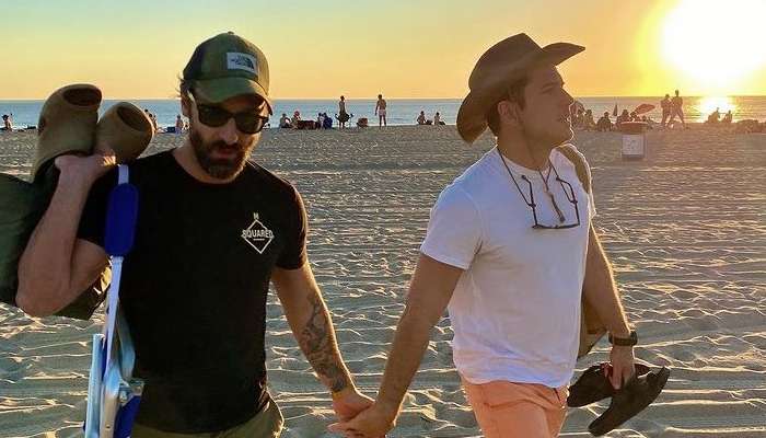Marco Pigossi se assume gay com foto dele com o namorado
