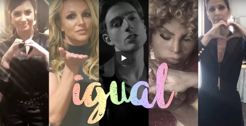 Yann lança clipe com Britney, Celine Dion, Demi Lovato e mais 23 famosos